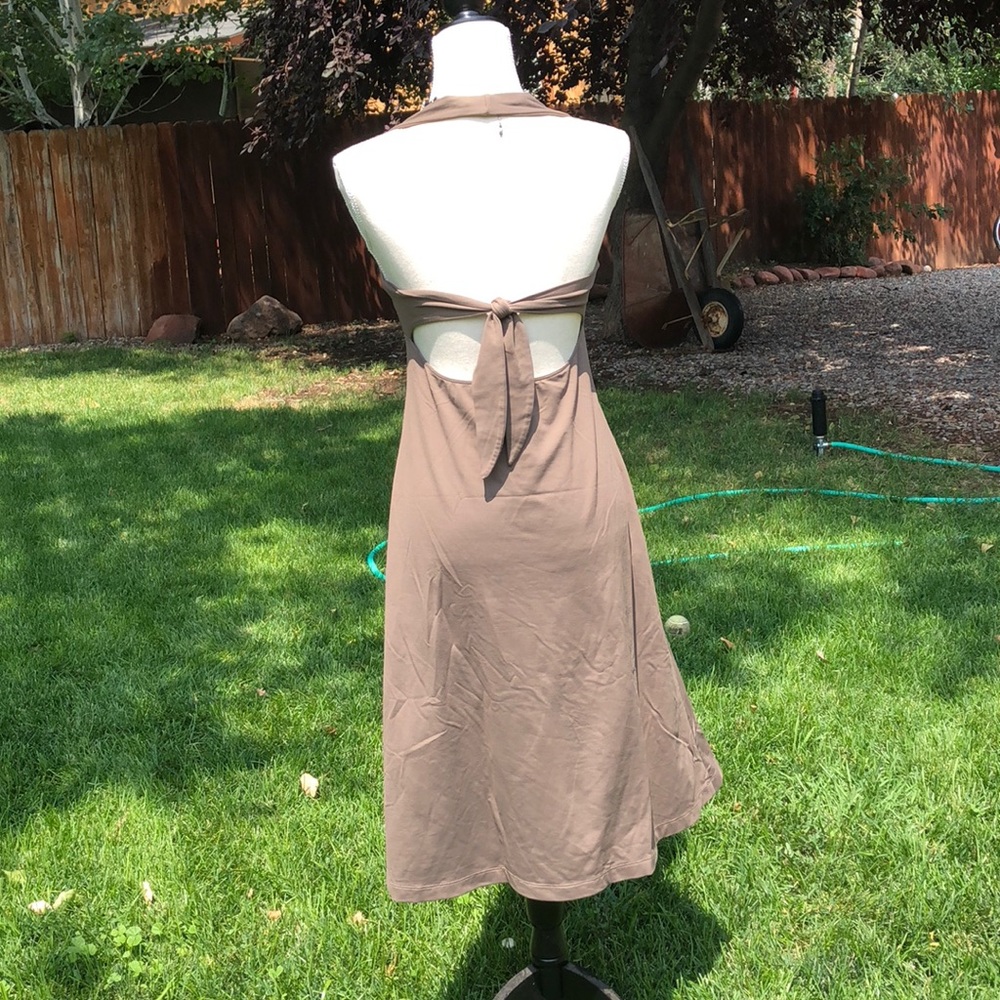 Patagonia morning glory dress, M in Brown